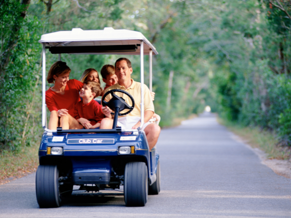 Receive a Golf Cart Permit by Registering Today!