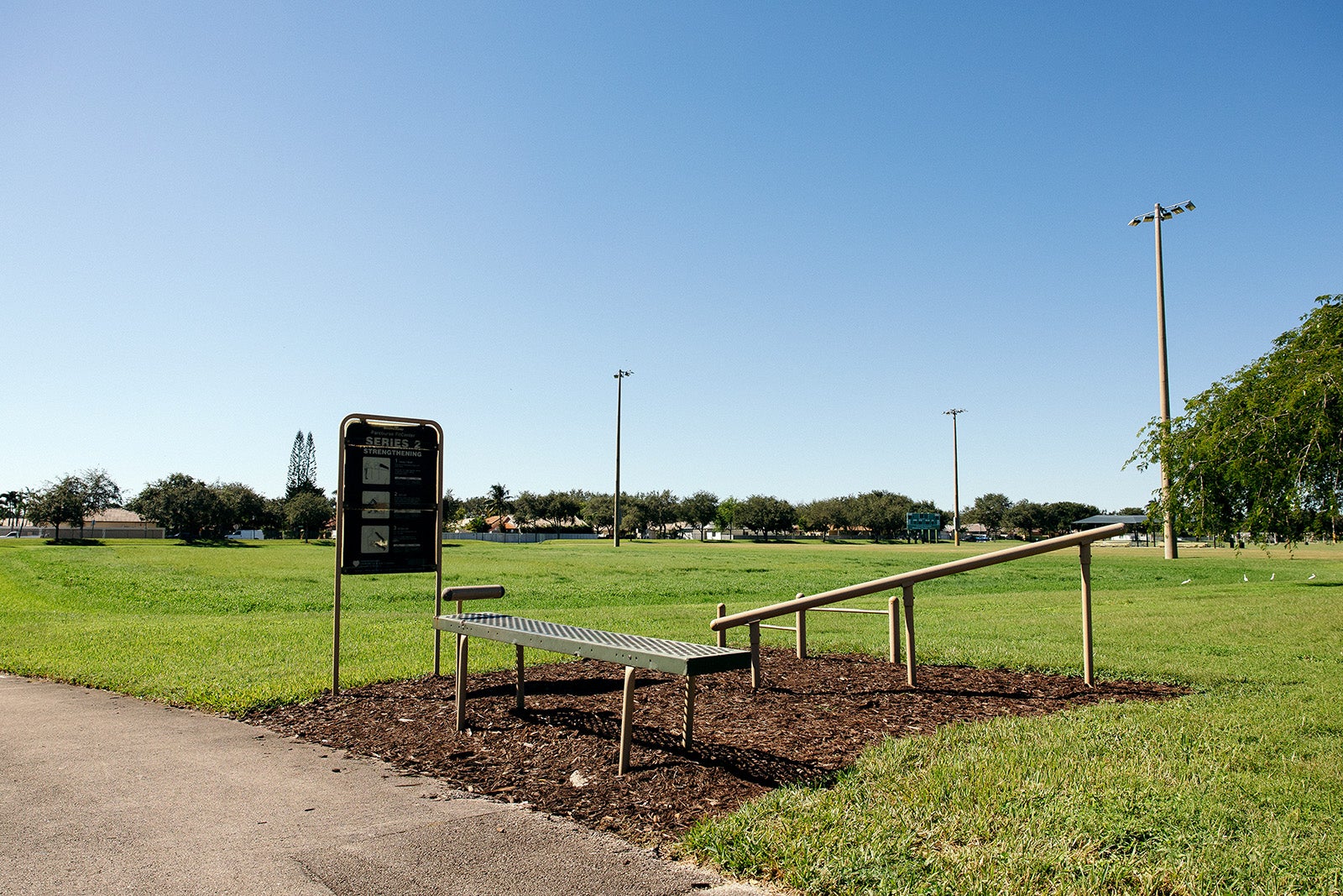 Royal Oaks Park Work Out Station