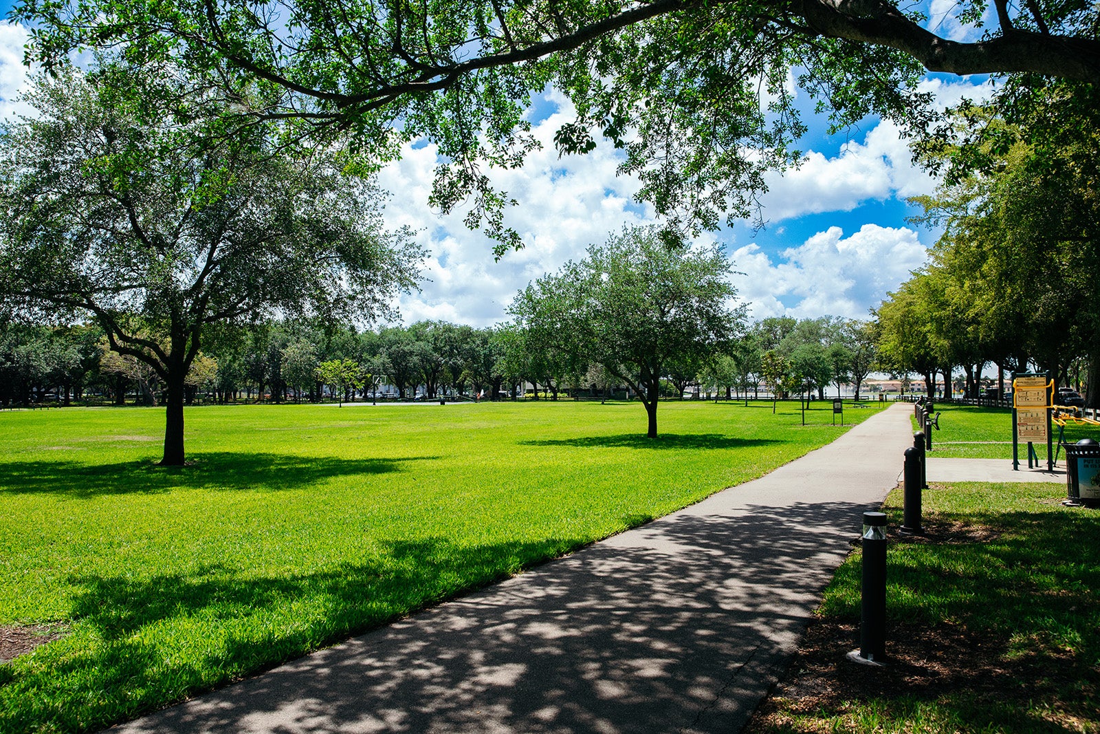 Veterans Park Walkways and Field