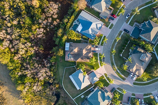 Overview of a neighborhood