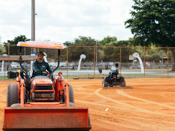 Winter Maintenance for Athletic Turf Fields Scheduled