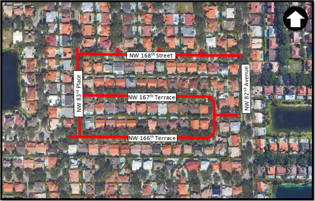 Royal Oaks First Addition Drainage Improvement Town of Miami Lakes