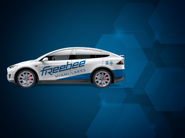 Miami Lakes Adds Tesla Vehicles to Freebee Fleet