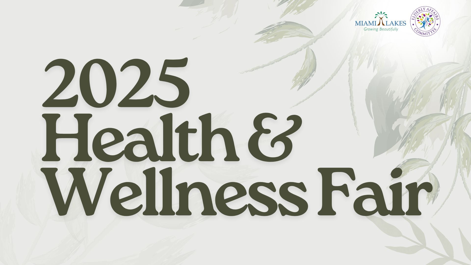 Health and Wellness Fair 2025