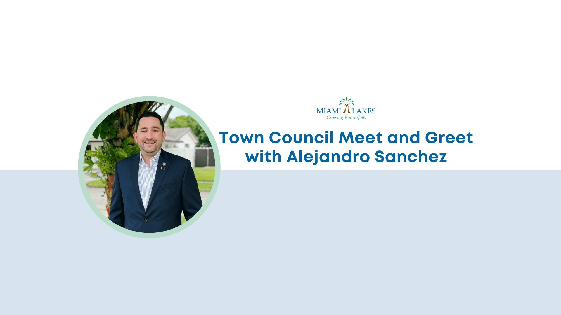 Meet & Greet of Town Council Seat 4 Nominee Alejandro Sanchez