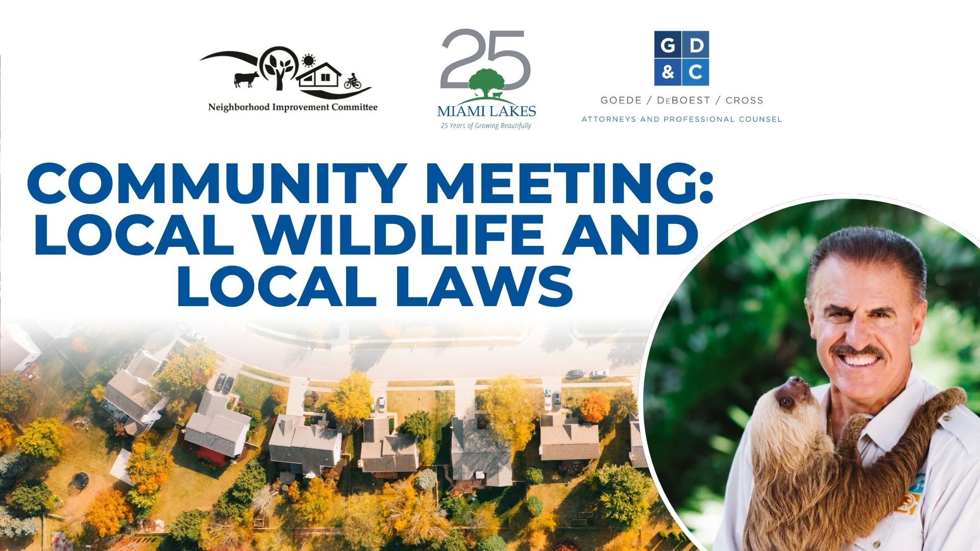 Community Meeting: Local Wildlife and Local Laws